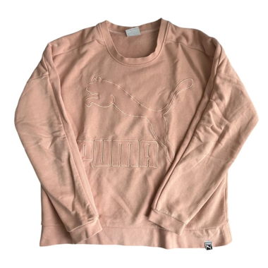 pink puma sweater