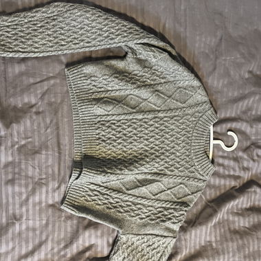 Grey Knit Sweater
