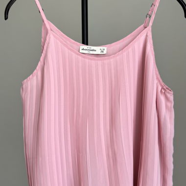 Top da ragazza rosa «Abercrombie» Taglia XL/16 anni
