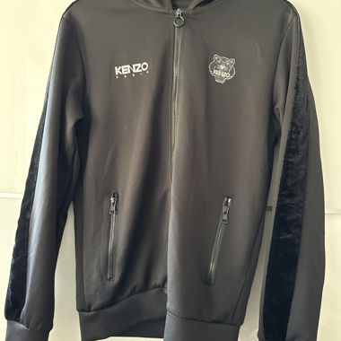 Kenzo Black Hooded Sweatshirt