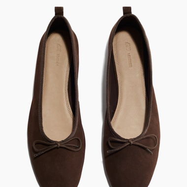 H&M Premium Leder Balerinas