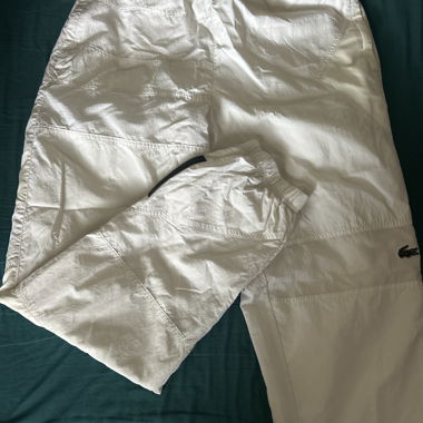 Lacoste White Sports Pants