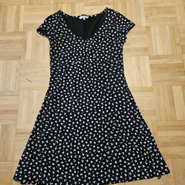 Black Printed Dress