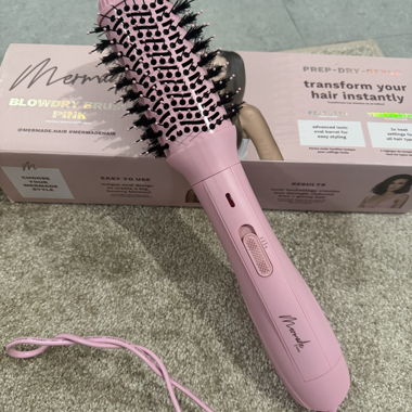 Spazzola soffiante Mermade rosa