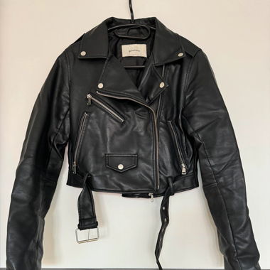 Veste imitation cuire