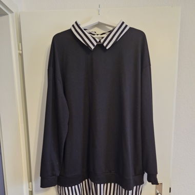 Blusenpullover oversize