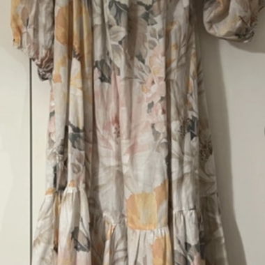 H&M long oversized floral dress