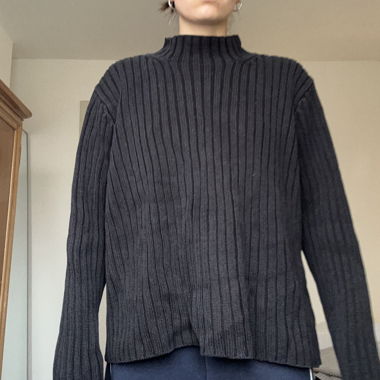 Ralph Lauren black high neck sweater 