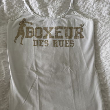 Boxeur des Rues Glitzertop