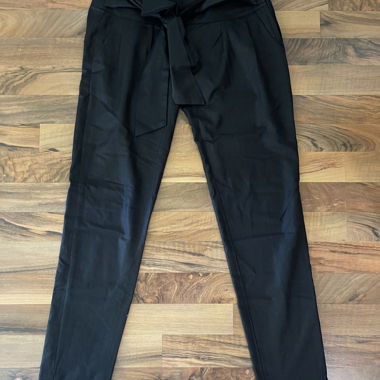 Black Hippocampe Trousers
