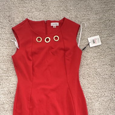 Calvin Klein Kleid rot