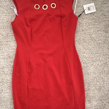 Calvin Klein Kleid rot