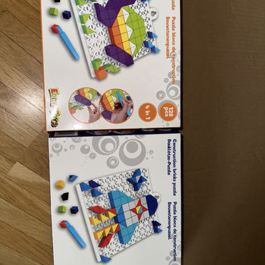 Set puzzle costruzioni 4-in-1 Edutoys
