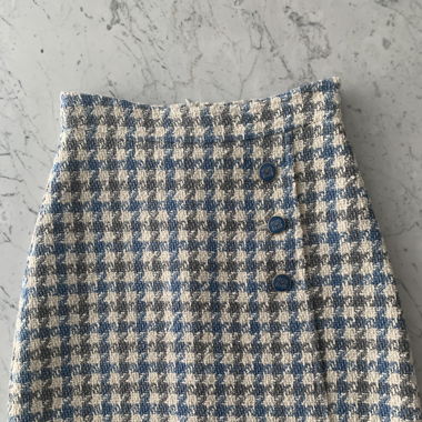 Sandro Tweed mini skirt 