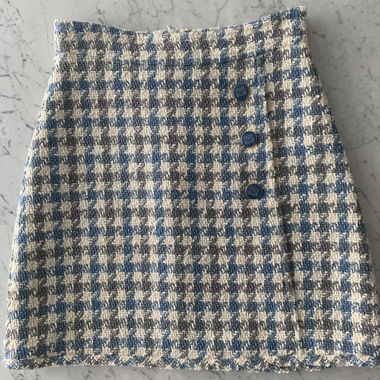 Sandro Tweed mini skirt 