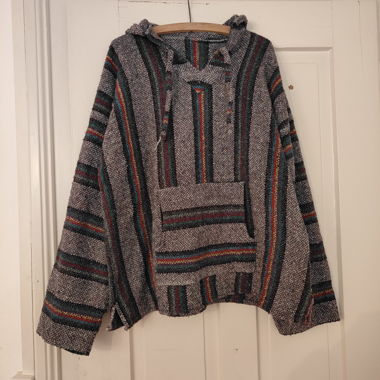 Crocheted Oversize Hoodie
