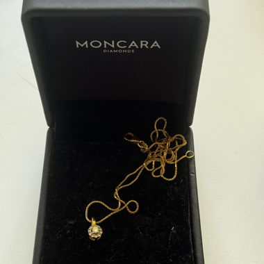 MONCARA 375 Gold Necklace 