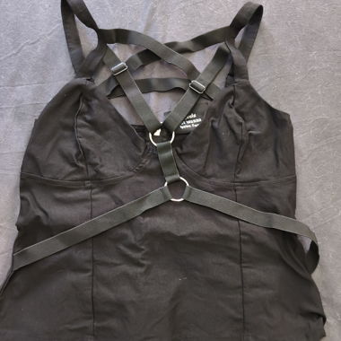 Black Harness Top