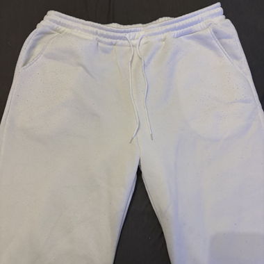 Pantalon de jogging blanc XL