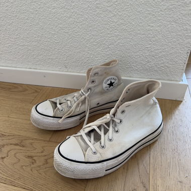 Converse All Star High Tops mit Plateau