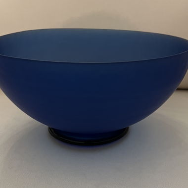 Grosse blaue Schüssel