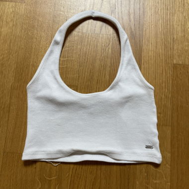 Top Hobo bianco