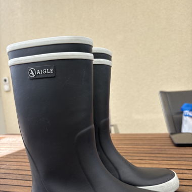 Aigle rain boots