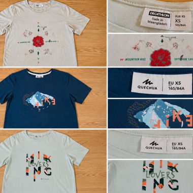 Confezione da 3 t-shirt Quechua