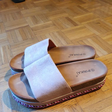 Sandales compensées 