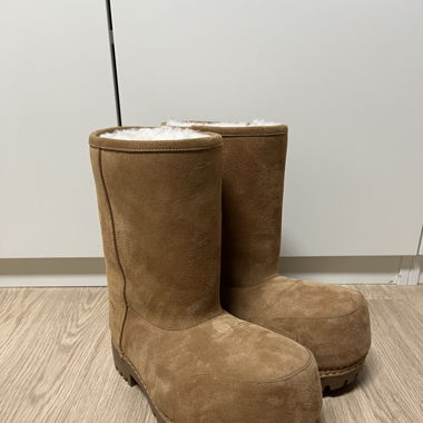 Balenciaga alaska fur boots