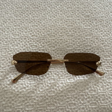 Braune Sonnenbrille
