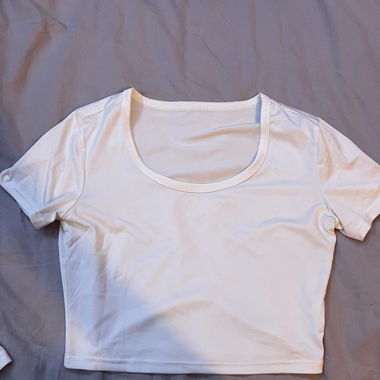 T-shirt blanc 
