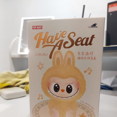 LABUBU "HAVE A SEAT" unopened