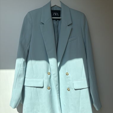 Zara Blazer hellblau