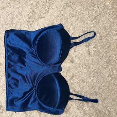 BLAUES CORSET
