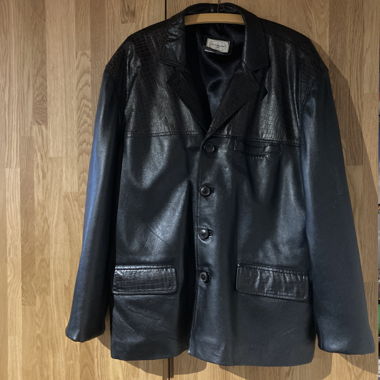 Vintage Karl Lagerfeld Lederjacke