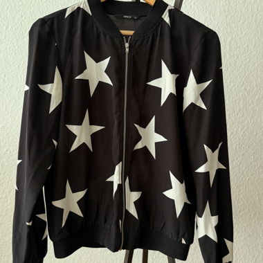 Veste bomber étoiles