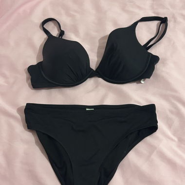 Set bikini nero