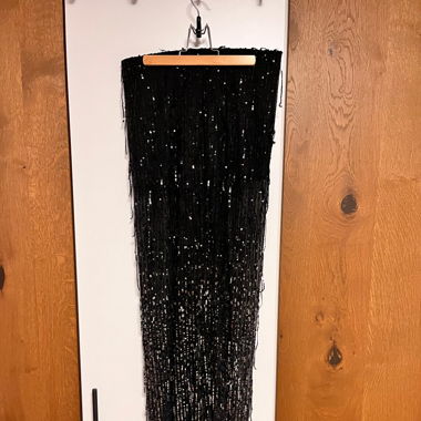 weite glitzer Hose