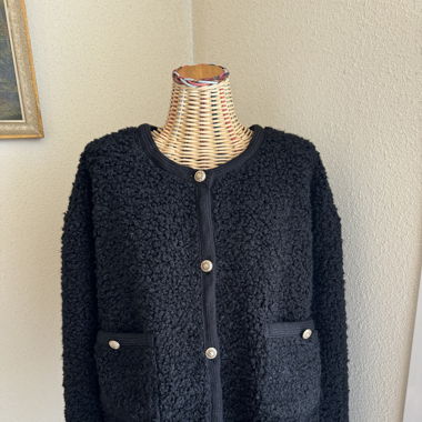 Schwarze Jacke