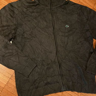 Veste en maille Lacoste vintage