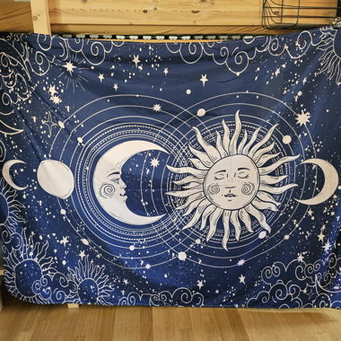 sun & moon wandtuch tapestry 