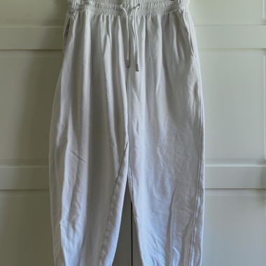 Pantaloni jogger bianchi H&M M