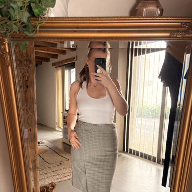 Jupe carreaux H&M