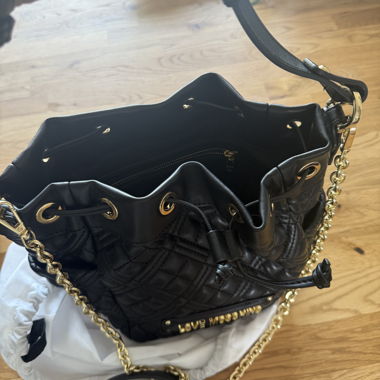 Borsa a secchiello Love Moschino