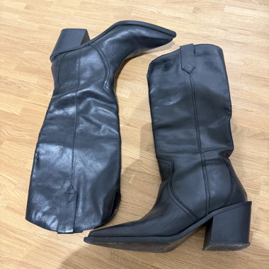 Black Western Cowboy Boots