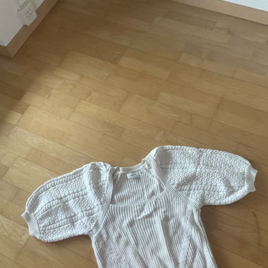Kurzarm Pullover aus Baumwolle