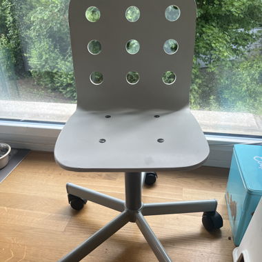 Sedia da ufficio per bambini con ruote