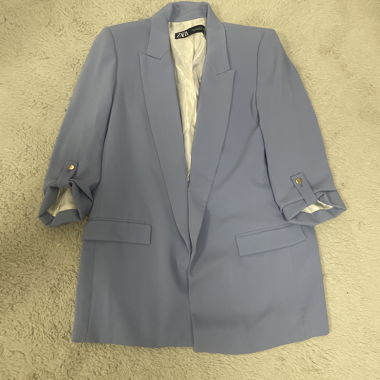 ZARA Blazer in Hellblau
