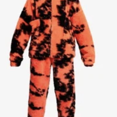 Ensemble velours imprimé animal